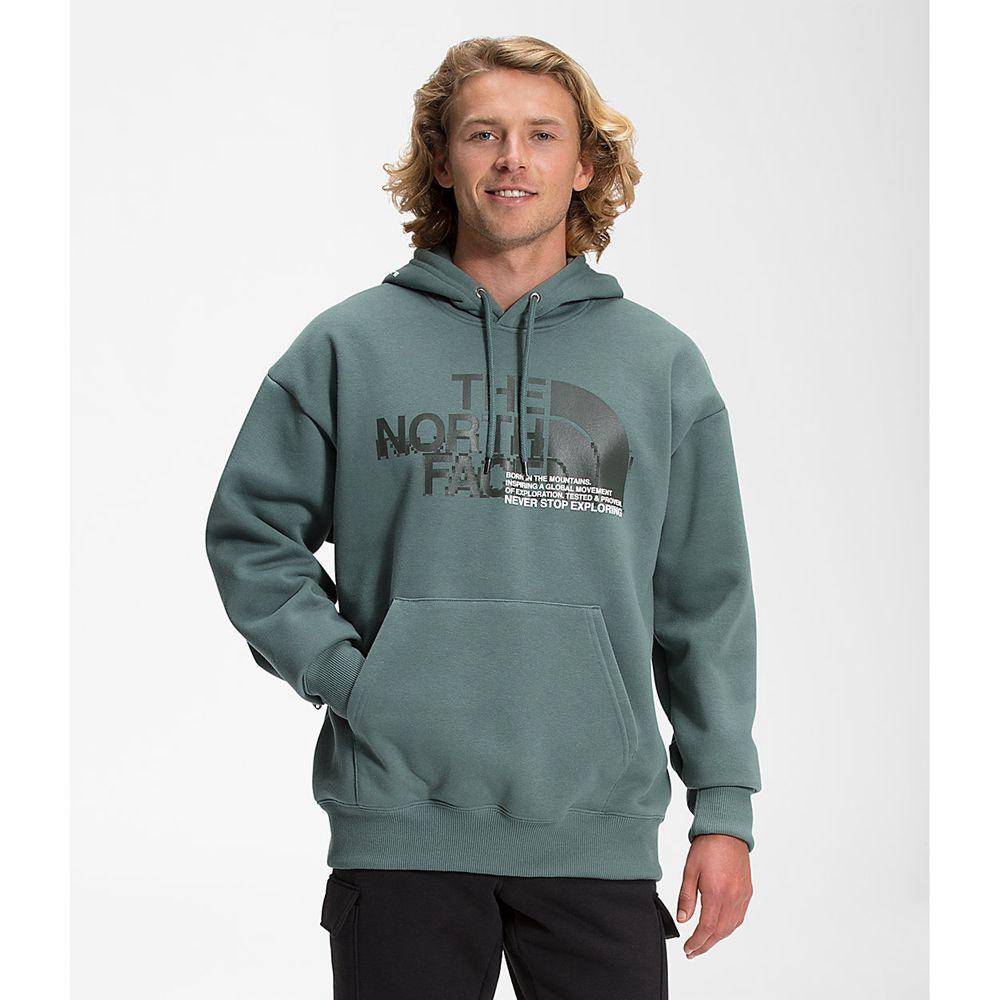 The North Face Coordinates Pullover Ανδρικα Φούτερ Hoodie - Πρασινο (NKFP95274)
